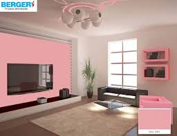 try attractive teapink color in your tv lounge berger