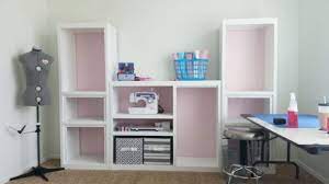 Don't get rid of that beast of an entertainment center you've been holding onto since the 90s just yet! Diy Craft Room Wall Storage Organizer Unit Furniture Makeover Project Tutorial From A 90s Oak Entertainment Center Dreaming In Diy