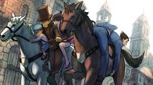 It soon becomes natural for ace attorney style flashes and sounds to occur in layton sequences, while the visual perspective seamlessly shifts. New Professor Layton Vs Ace Attorney Trailer Shows Gameplay And A Lot Of Plastic