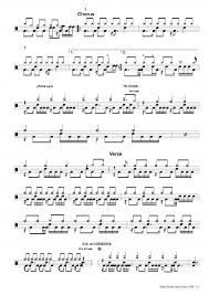Metal Drum Sheet Music Pdf 5 5 16 Page 2 Png 600 849 Schlagzeug Noten Schlagzeug Noten
