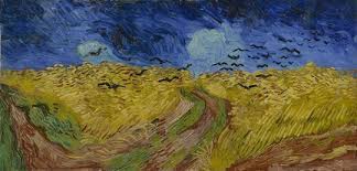 Un lieu chargé en histoire puisqu'il s'est donné la mort à quelques pas. Champ De Ble Avec Corbeaux De Vincent Van Gogh