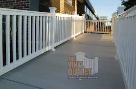 I forgot to ask earlier about my deck railing. Custom Vinyl Railing Photos Buffalo Ny The Vinyl Outlet