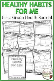 Health Activities And Graphic Organizers For 1st Grade Use With Health Curriculum Mentor Texts Elementary Health Lessons Health Lesson Plans Health Lessons