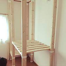 ベッド周り 布団収納 ディアウォール 賃貸diy diy などのインテリア実例 2018 08 25 09 42 08 roomclip ルームクリップ 布団収納 布団収納棚 インテリア 収納