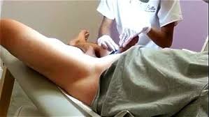 Watch Hard on while getting waxed by hot black lady. - Waxing, Massage,  Black Girl Porn - SpankBang