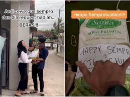 We did not find results for: Kocak Bukan Kado Romantis Pria Ini Kasih Beras Untuk Pacarnya Hadiah Seminar Proposal Indozone Id