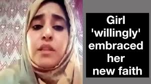 Kashmiri girl says she willingly embraced Islam, denies love jihad