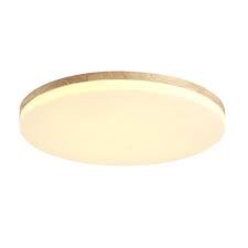 sjun deckenleuchte holz wohnzimmer lampe rund flach wohnzimmerlampe holzlampe eiche deckenlampe schlafzimmer vi deckenlampe deckenlampe wohnzimmer lampen decke