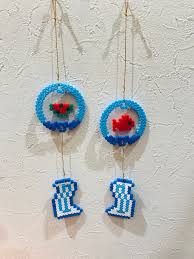 アイロン ビーズ 夏 図案