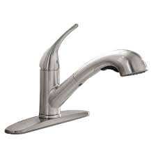 Your actual price will depend on job size, conditions, finish options you. Project Source Pull Out Kitchen Faucet 1 Handle Brushed Nickel Fp2bc411np Reno Depot