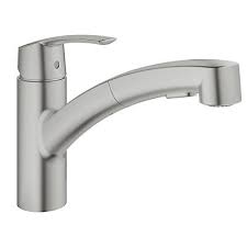 La douchette est devenue un accessoire indispensable pour les éviers de plus de 100 cm. Mitigeur De Cuisine Avec Douchette Supersteel Chrome Grohe Start Castorama