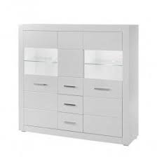 Design Highboard Triango In Hochglanz Weiss Und Glas 150 Cm Breit Wohnzimmerschranke Anbauwand Wohnzimmer Schliessfacher
