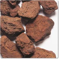 Lavasteine Aus Roter Lava