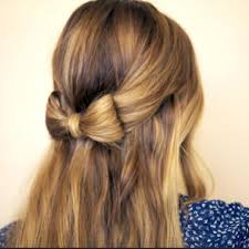 Half Up Half Down 15 Hairstyles Perfect For Prom Hair Styles Long Hair Styles Bow Hairstyle