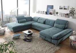 Details Zu Couch Melfi L Sofa Schlafcouch Wohnlandschaft Schlaffunktion Grün Dunkel U Form