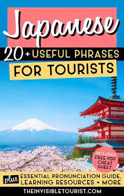 20 Super Useful Phrases In Japanese For Tourists Free Cheat Sheet Japan Travel Tips Japan Travel Guide Japan Travel
