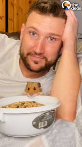 Man And His Hamster Have A Special Bromance