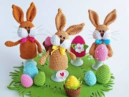 Lotte, frieda und thea wohnen in norddeutschland. Osterdeko Hakeln Eierwarmer Osterhase