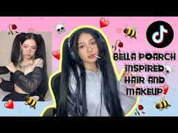 A fellow filipina slaying the titktok. Bella Poarch Hair And Makeup Inspired Tutorial Youtube