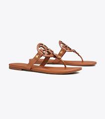 Tory Burch Miller Sandal Leather Womens Shoes