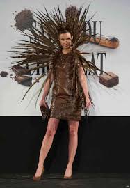 Chocolate Dresses At The Salon Du Chocolat 2014 In Zurich