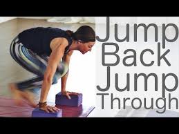 Yoga Jump Back And Jump Through With Lesley Fightmaster Yoga Youtube Yoga Videos Yoga Breathing