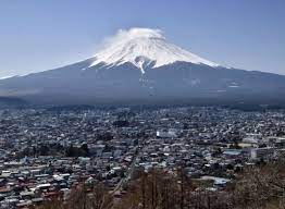 Mount fuji is located just about 9 miles away of the coastal line of suruga bay on the pacific coast, and it offers truly breathtaking views to the surrounding environment. New Map Shows Mount Fuji Eruption Could Affect Larger Areas The Japan Times