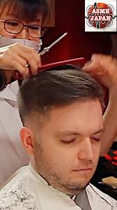 💈✂️🇯🇵 Esther Cuts! ASMR JAPAN #asmr #shorts #barbershop #haircut