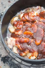 Bbq Dutch Oven Chicken And Potatoes Recipe Recipe Dutch Oven Chicken Oven Bbq Chicken Dutch Oven Recipes Cast Iron