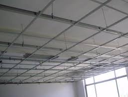 Gypsum false ceiling design with ceiling paintings for living the suspended ceiling systems of aluminum are an ideal solution for bathrooms and kitchens reforms. China Suspended Ceiling T Grids For The Pvc Ceiling Installation China Ceiling Grids Ceiling T Grid