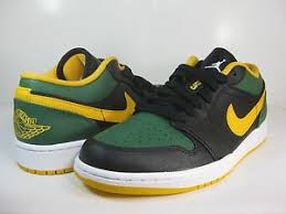 Jordan Air Jordan 1 Low Green Black White Air Jordan 1 Low Black University Gold Green White 553558 037 Mens Athletic Jordan 1 Low Air Jordans Green White