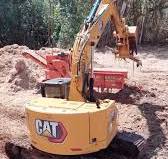 How much wood could an excavator chuck? Because an excavator CAN chuck  wood. 😉🪵, 🦺: @estrella_enterprises
