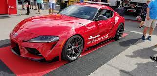 A subreddit for everything nascar related!. 2020 Toyota Supra Pace Car On Display Nascar