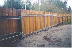 Diy Sliding Wood Fence Gate Woodworking Projects Plans Wood Fence Gates Fence Gate Sliding Fence Gate