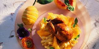 Cailles Caramelisees Aux Nectarines Recette Volaille Caille Nectarine