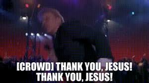 # praise # real housewives of orange county # thank you jesus. Yarn Crowd Thank You Jesus Thank You Jesus Leap Of Faith 1992 Video Gifs By Quotes 21497b7f ç´—