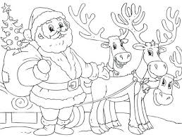 The kids will love these fun santa coloring pages. Cool Reindeer Coloring Pages Pdf Ideas Coloringfolder Com Santa Coloring Pages Christmas Coloring Pages Christmas Present Coloring Pages