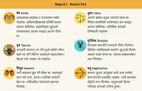 nepali rashifal nepali horoscope 2076 2019