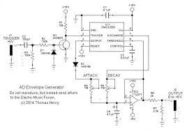 A simple discrete ar design. Electro Music Com View Topic An Easy Ad Envelope Generator