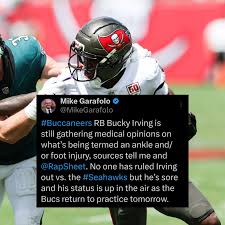Buccaneers RB Bucky Irving Injury Update: What to Watch for vs. Seahawks