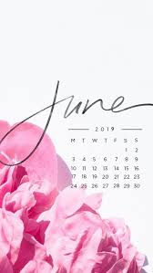 June 2019 Iphone Background Calendar Calendar Wallpaper Spring Wallpaper Iphone Background
