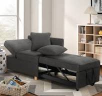Amazon.com: SEJOV Sofá cama convertible 4 en 1, sofá biplaza ...