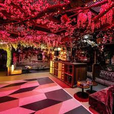 The Garden Downstairs In Nightclub At The Cuckoo Club Mayfair London United Kingdom Japanese Restaurant Design Club Design New Orleans Bars