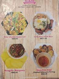 Look no further than little rara thai noodle house in kl! Menu Picture Of Little Rara Thai Noodle House Kuala Lumpur Tripadvisor