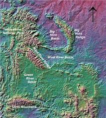 Wyoming Mountain Ranges Map Digital Image Of The Middle Rocky Mountain Region Showing The Location... |  Download Scientific Diagram