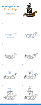 Maybe you would like to learn more about one of these? How To Draw A Pirate Ship Step By Step Easy Drawing Guides Drawing Howtos