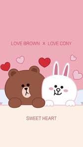 Pin Oleh Mega Mustika Di Line1 Wallpaper Kartun Beruang Coklat Wallpaper Lucu