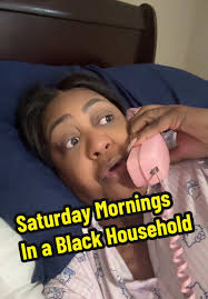 Saturday Mornings in a Black Household: Family Vibes
