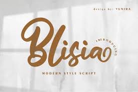 Browse a unique collection of the best handwritten fonts and thousands of free typefaces to download. Blisia Modern Style Script 1033937 Handwritten Font Bundles