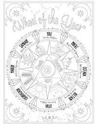 The spruce / wenjia tang take a break and have some fun with this collection of free, printable co. Coloring Book Of Shadows Witch Coloring Pages Book Of Shadows Printable Coloring Pages